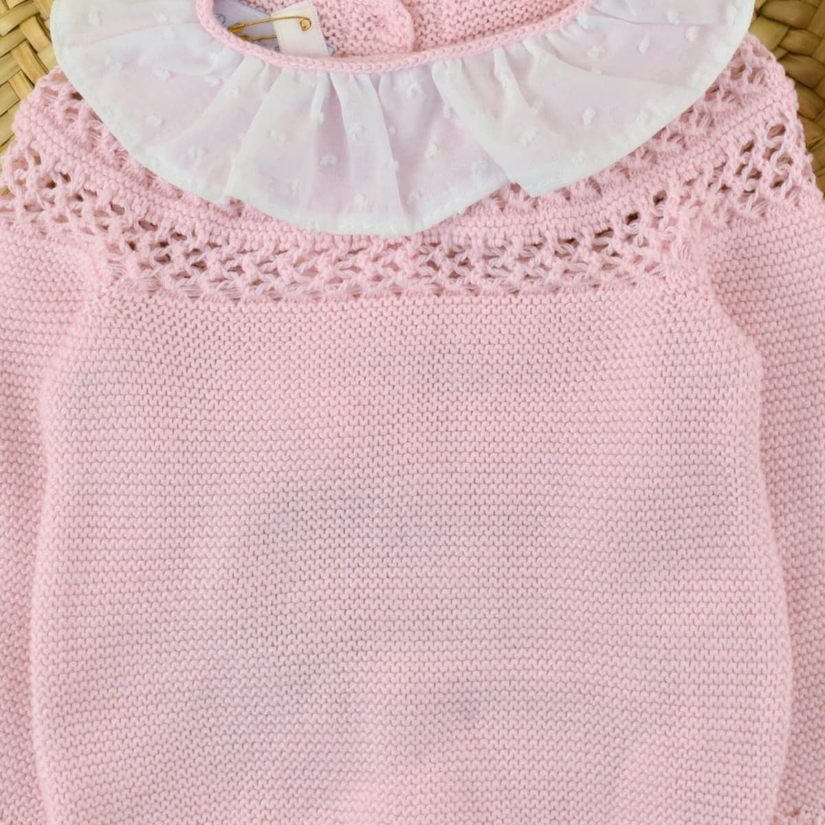 Conjunto Perlé Calados