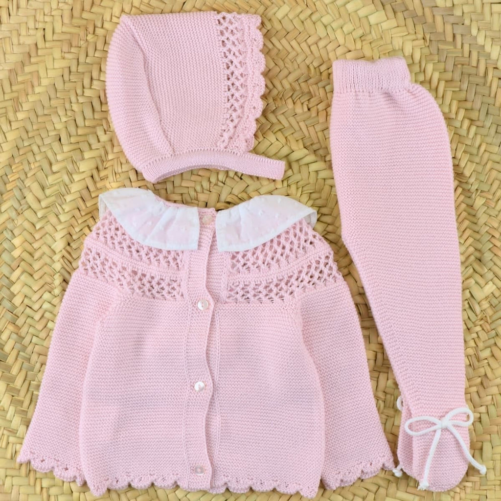 Conjunto Perlé Calados