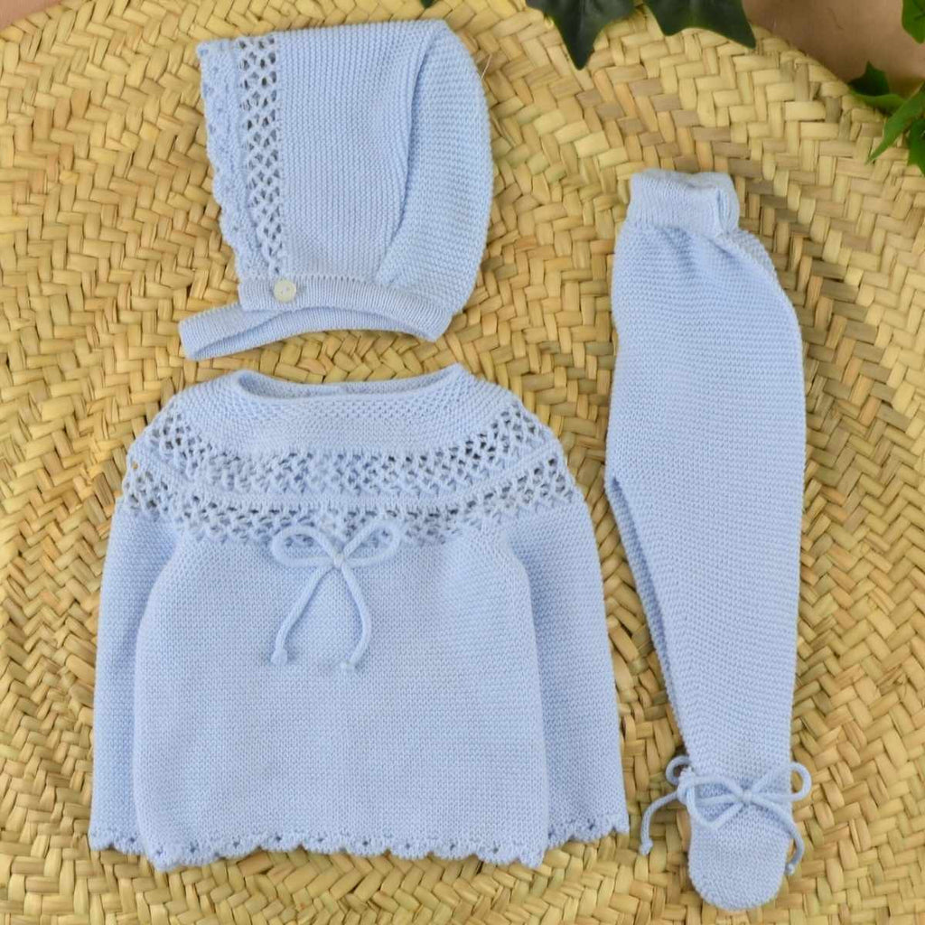 Conjunto Perlé Calados