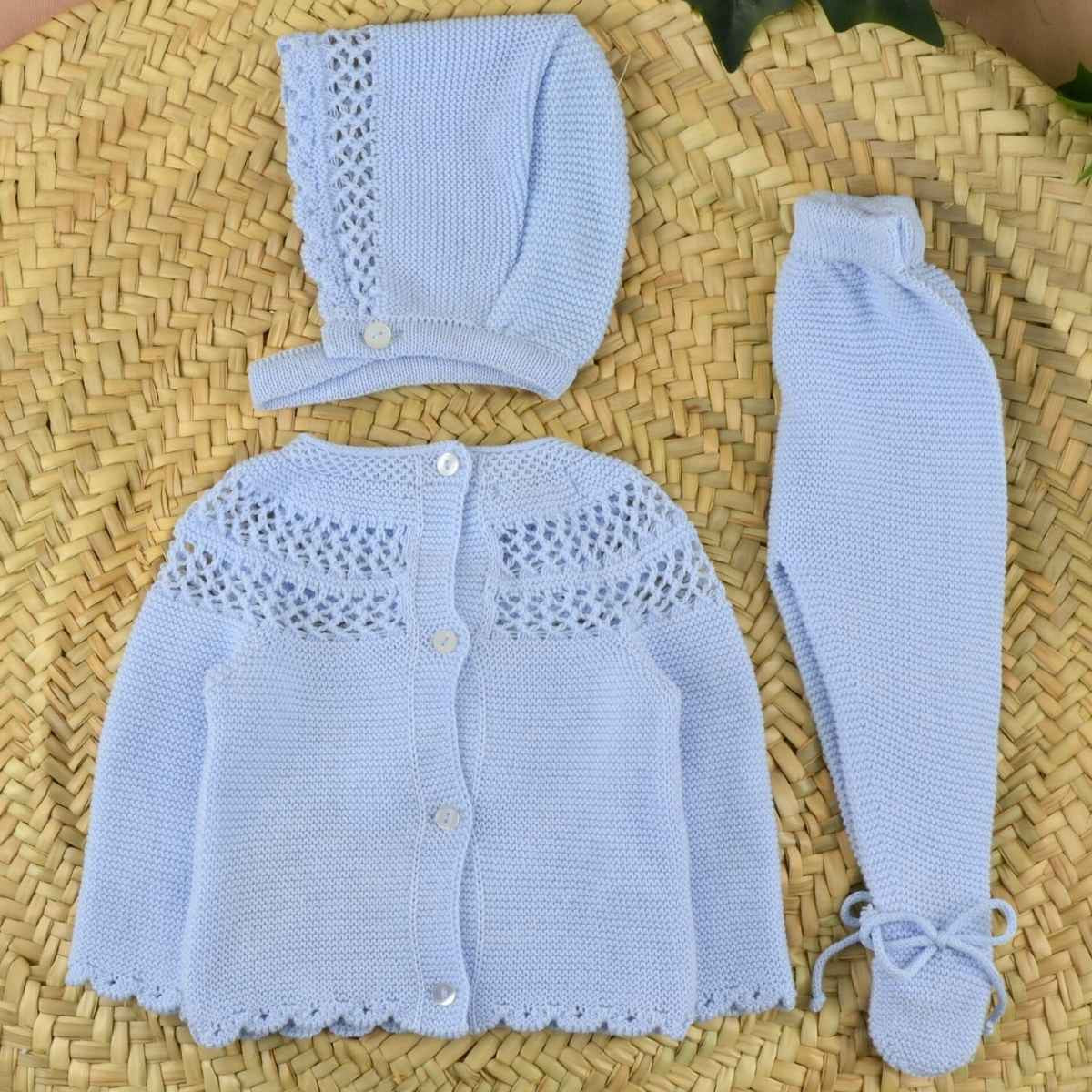 Conjunto Perlé Calados