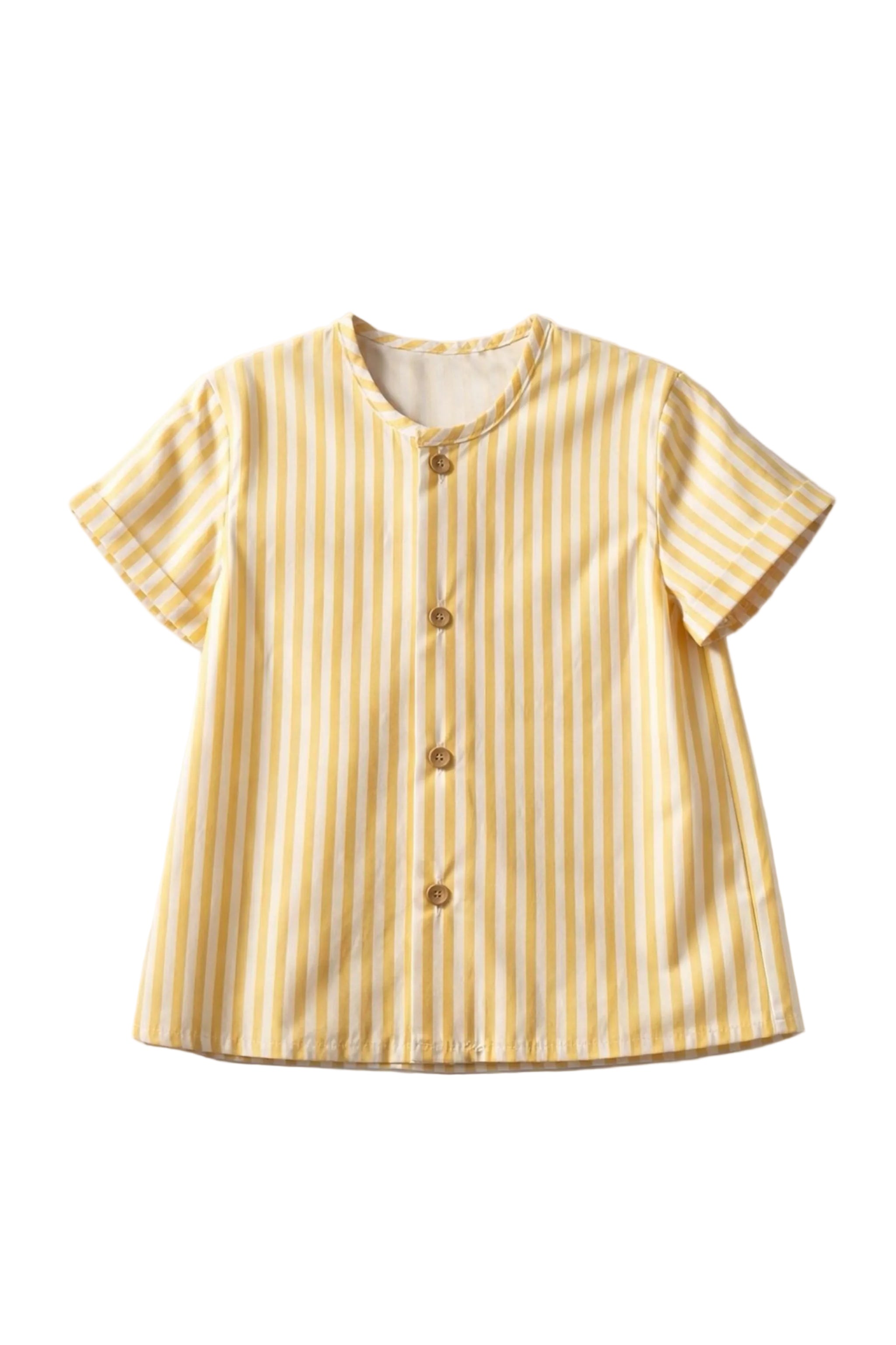 Conjunto niño Rayas Vainilla