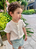 Conjunto niño Vichy Verde