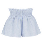 Conjunto niña Bermudas a Rayas Azules