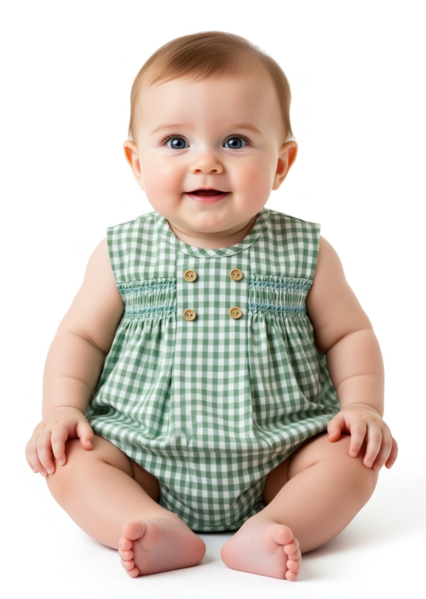 Bombacho Vichy Verde