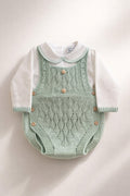 Conjunto Ranita Perlé Verde