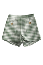 Conjunto niño Vichy Verde