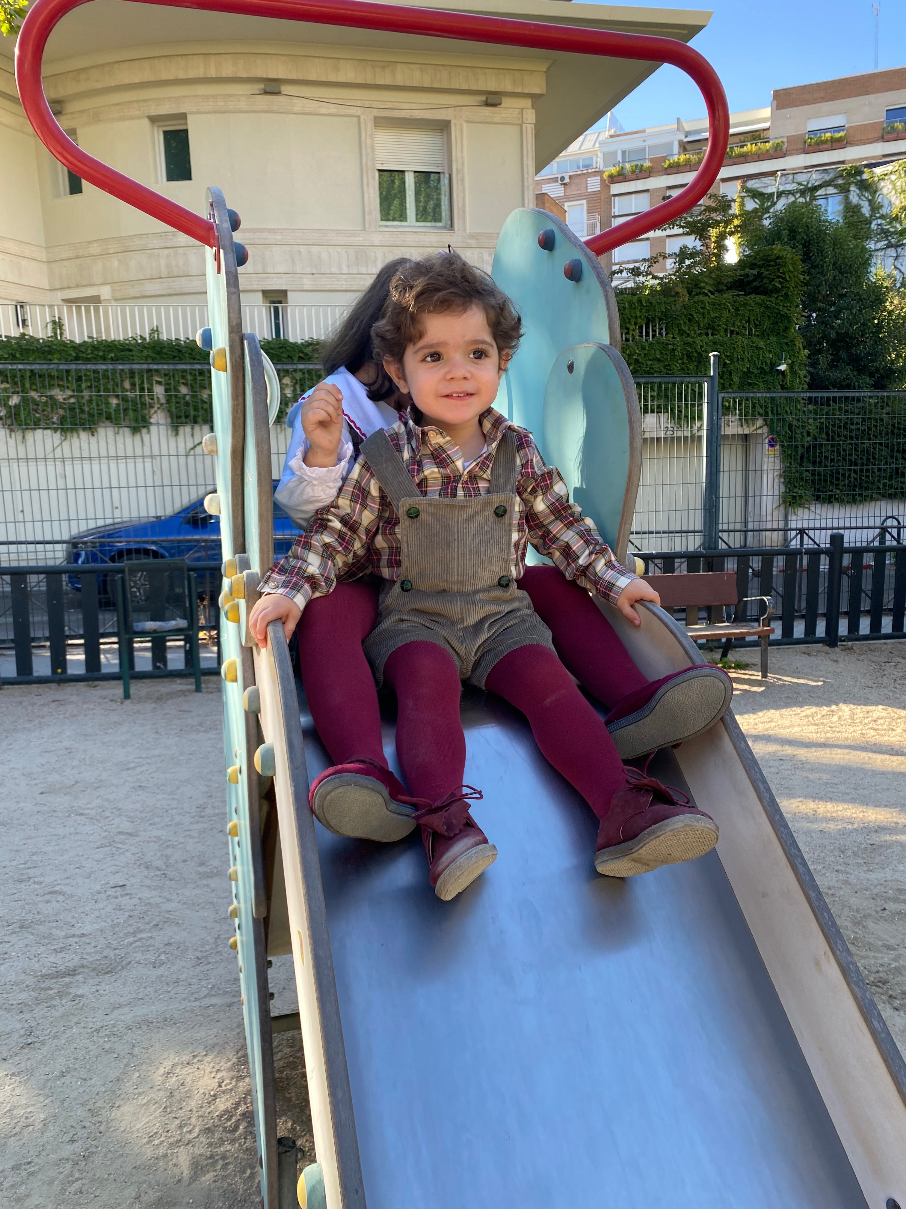 Camisa niño tartán
