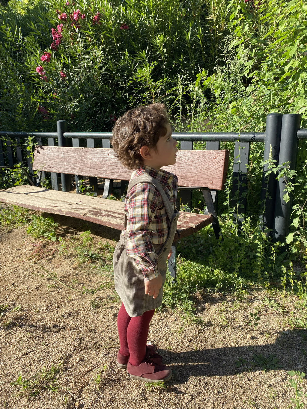 Camisa niño tartán